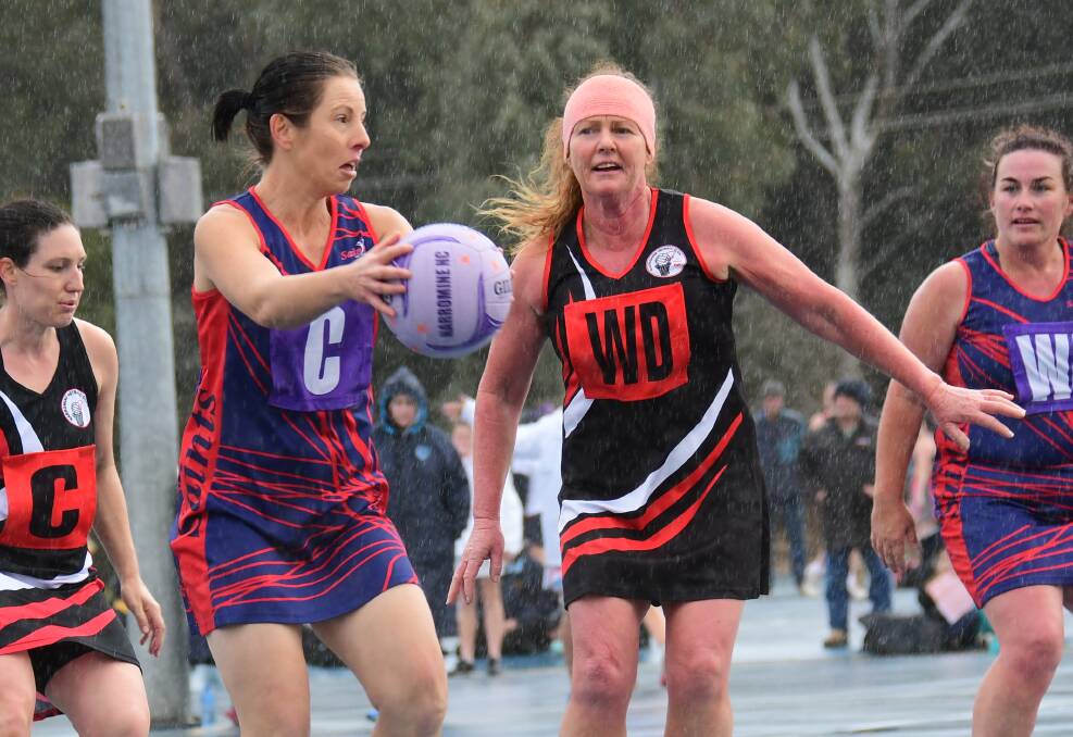 ONE MORE TIME: Natalie Daymond (right) is set to retire after Saturday's grand final. Photo: AMY McINTYRE