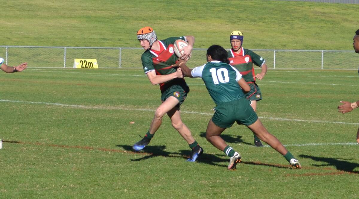 CHANCE: Dubbo College's Dale Smith and his Western teammates will play for silverware on Friday. Photo: NICK GUTHRIE