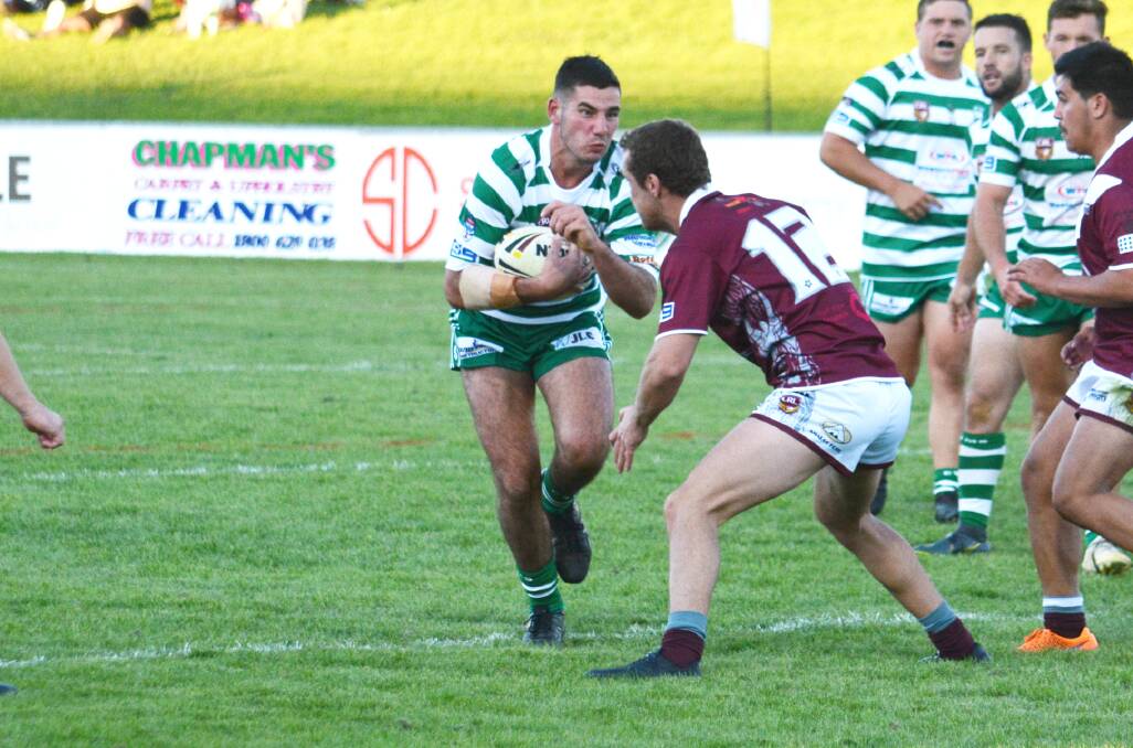 IMPACT: John Ciappara has made his presence felt since linking with CYMS in the off-season. Photo: NICK GUTHRIE