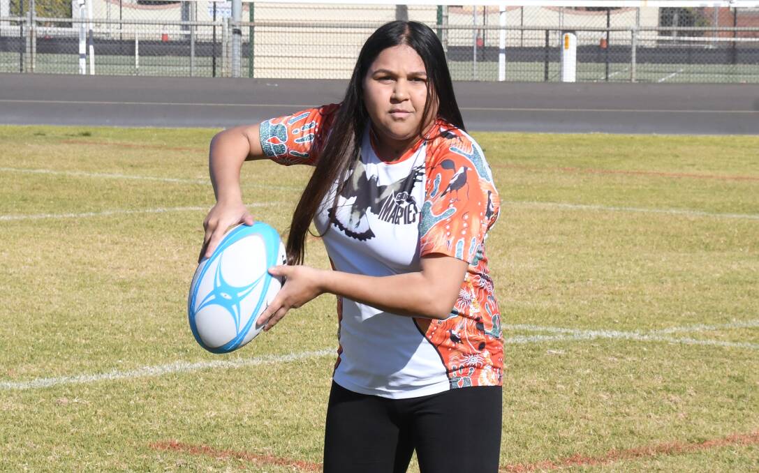 SPECIAL ACHIEVEMENT: Dubbo's Brandy Lamb will represent the Australian Indigenous Oztag under 21s. Photo: NICK GUTHRIE