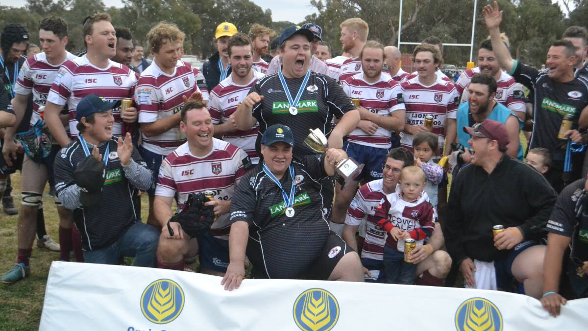 Geurie won the GrainCorp Cup Northern Division title on Saturday. Photos: NICK GUTHRIE