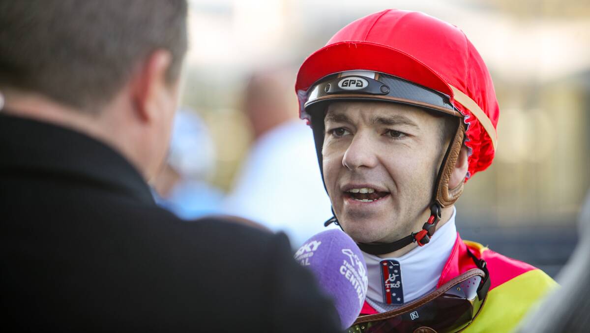 JOB TO DO: Keagan Latham will ride Sneak Preview at Scone on Friday. Photo: ADAM McLEAN