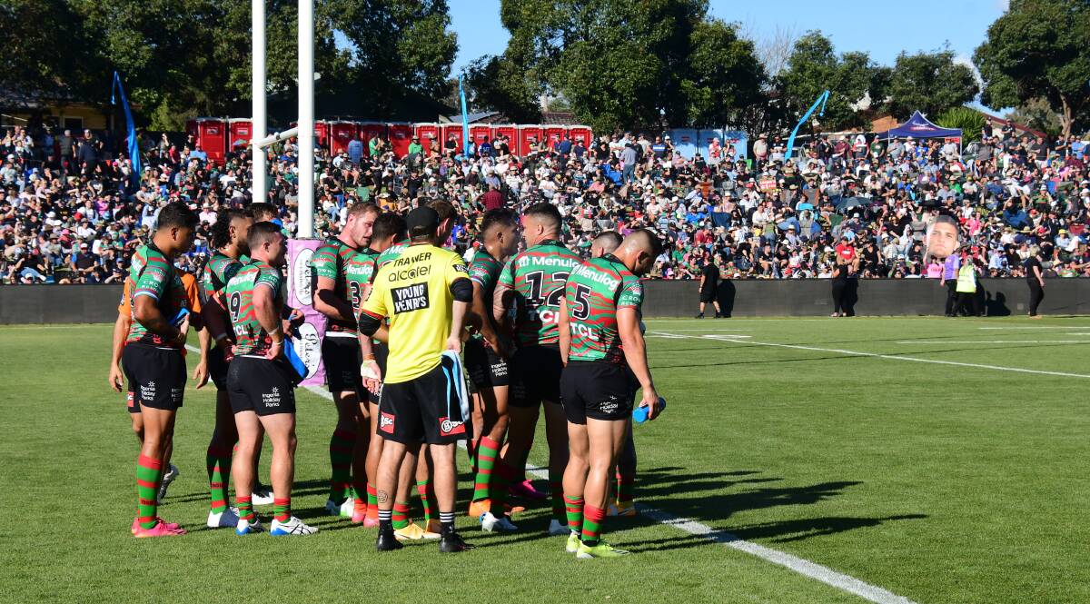 FORM: The Rabbitohs have turned things around since the heavy defeat at Dubbo. Photo: AMY McINTYRE