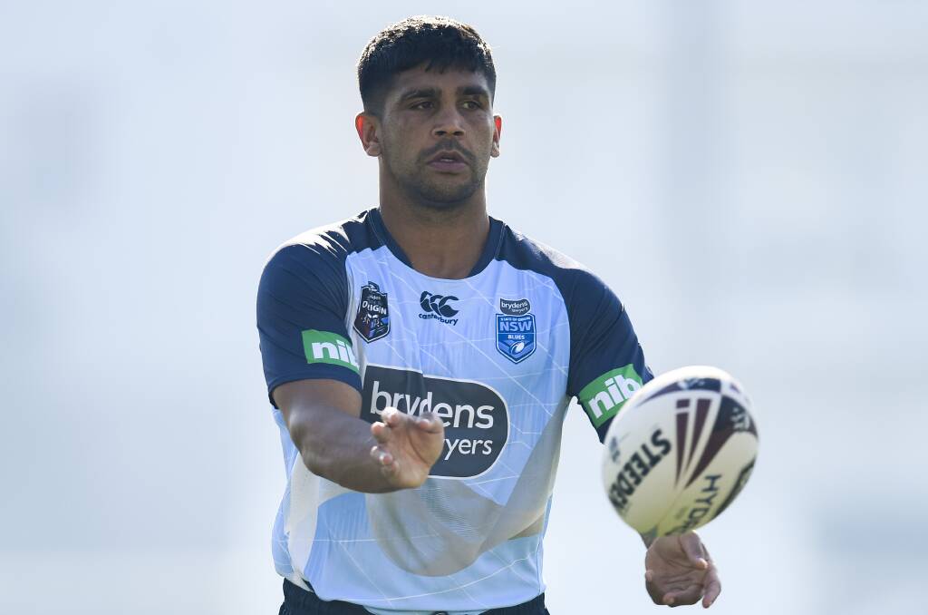 READY: Tyrone Peachey is likely to feature in the centres for the Gold Coast. Photo: AAP
