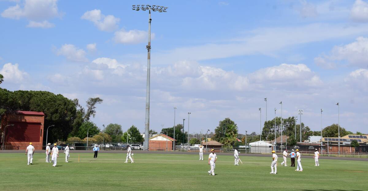 TIME AWAY: Cricketers at No. 1 Oval earlier this season. They will return to an international standard facility when the 2020/21 campaign begins. Photo: AMY McINTYRE