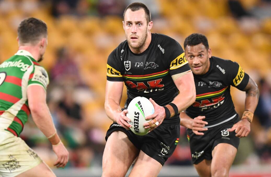 THINKING OF HOME: Isaah Yeo and the Panthers want to put a smile on the faces of those doing it tough. Photo: NRL PHOTOS