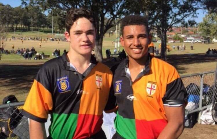 READY TO GO: Leo Bassingthwaite and Nosa Obaseki have enjoyed stellar representative seasons and will be vital for the Dubbo under 15s Blue side on Saturday. Photo: CONTRIBUTED