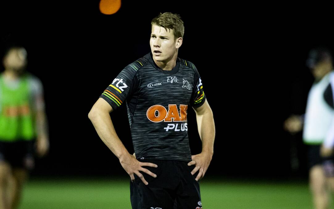 NAMED: Matt Burton is part of Penrith's extended squad for round one. Photo: PENRITH PANTHERS