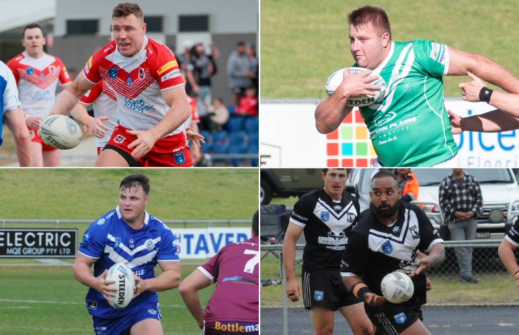 PMP stars (clockwise from top left) Clay Priest, Chanse Burgess, Tongia Fox and Jack Kavanagh all missed lengthy periods this season because of suspension.