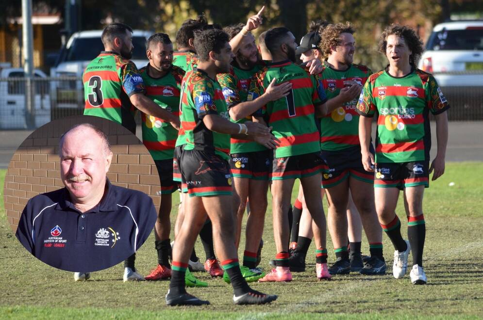 GO AGAIN: Westside players will be hoping to cheer again in 2019 under the leadership of (inset) Steve McLellan. Photo: AMY McINTYRE