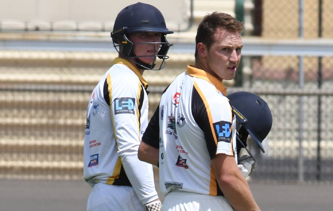 DYNAMIC: Charlie Kempston (left) and Ben Patterson will again be key for Newtown. Photo: BELINDA SOOLE