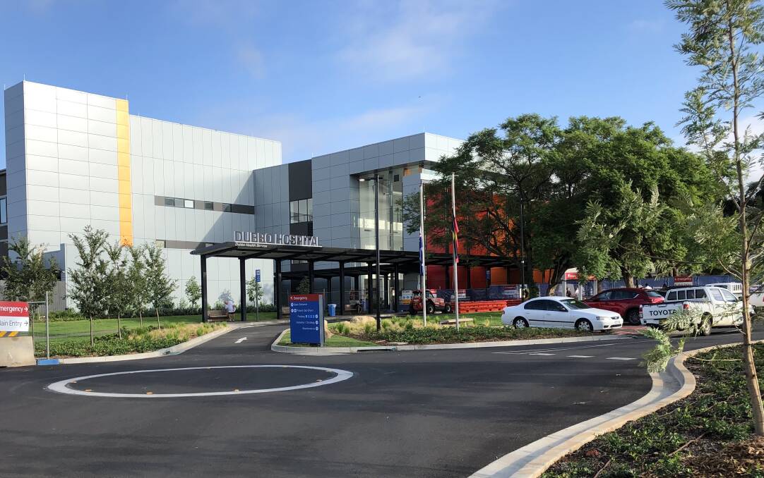 A recent report states Dubbo Hospital's emergency department is falling below the required benchmarks. File picture