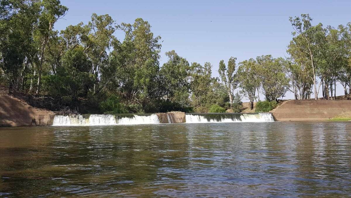 WORKING ON IT: A new weir proposed for Gin Gin on the Macquarie River is going to see much debate in coming months. Photo: CONTRIBUTED