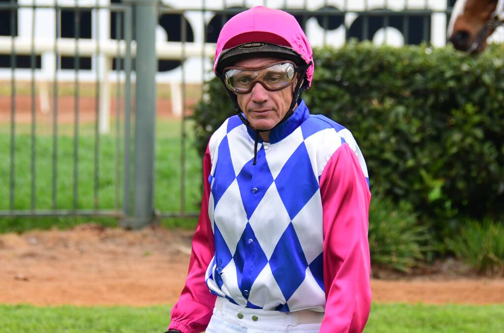 MOUNTAIN TO CLIMB: Greg Ryan, pictured before last month's Dubbo Gold Cup, knows he's teaming up with a promising horse on Saturday. Photo: AMY McINTYRE