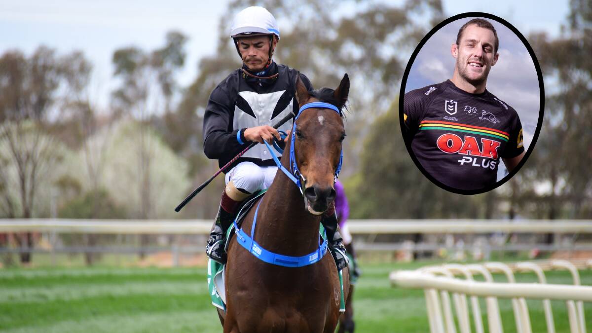 FEATURE GOAL: Drummed Out, who has (inset) Isaah Yeo in his ownership, will contest a second Picnic Championship Final this weekend. Photo: AMY McINTYRE
