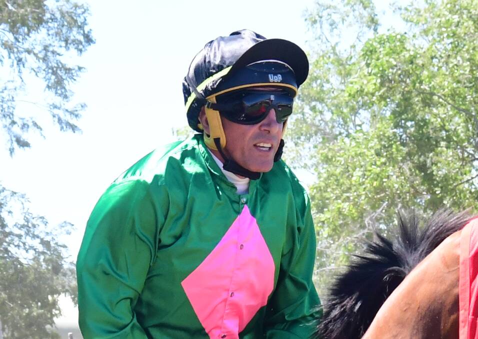 TWO TIMES: Anthony Cavallo, pictured prior to riding a winning double at Dubbo last month, was in top form early on at Wellington on Tuesday. Photo: NICK GUTHRIE