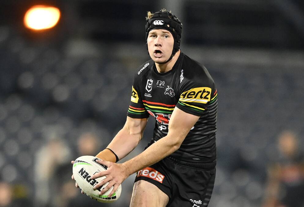 ON THE UP: The development of Matt Burton (pictured) in the past year has impressed coach Ivan Cleary and it shows no sign of stopping. Photo: PENRITH PANTHERS