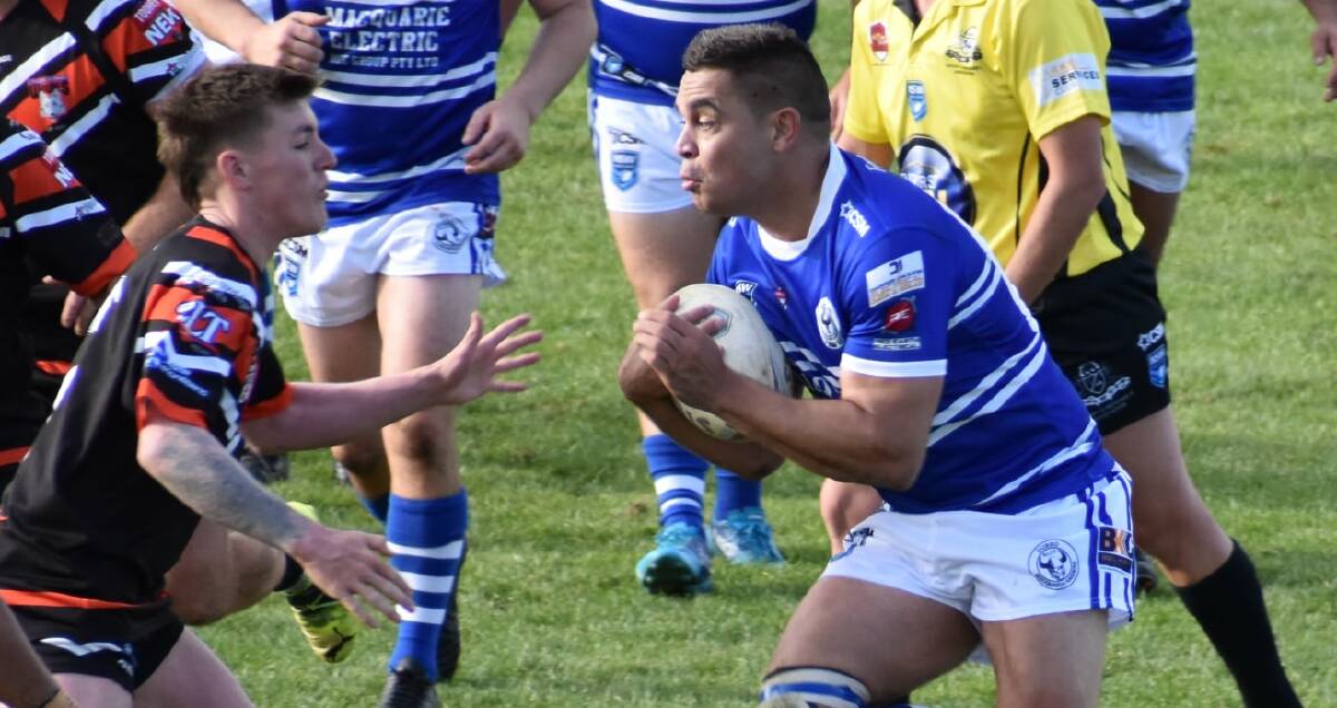 HAT-TRICK HERO: EJ Fernando scored three tries for Macquarie on Saturday. Picture: Supplied