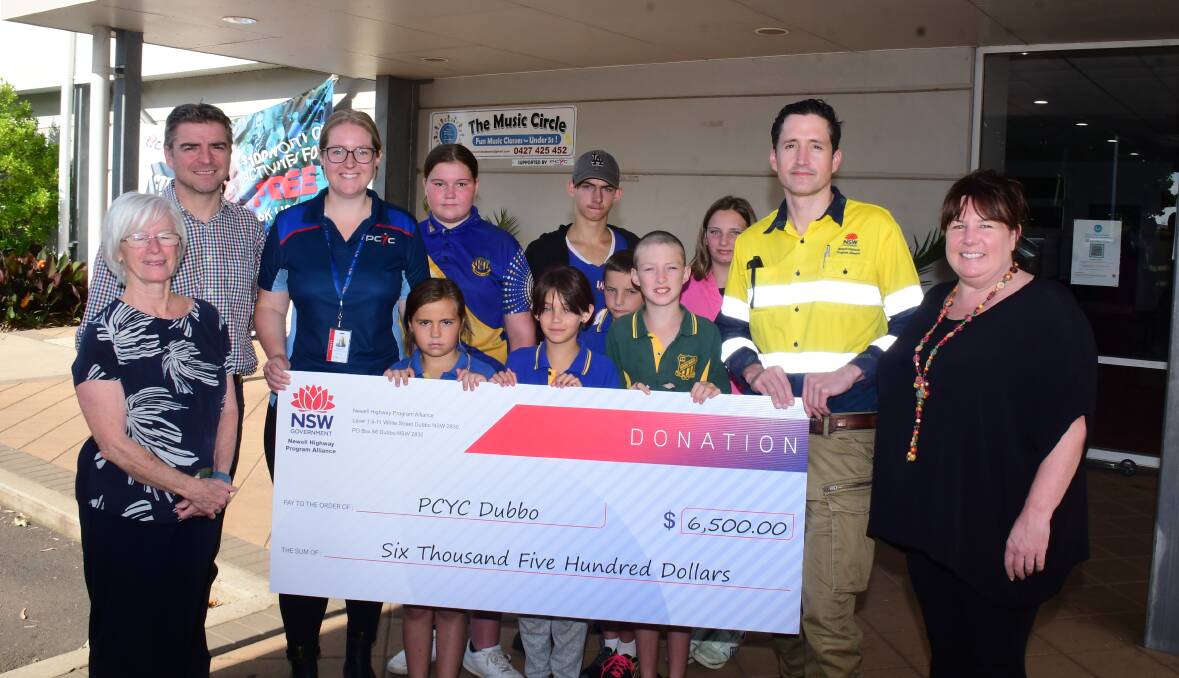 BOOST: PCYC Dubbo has received $5000 in funding from the Newell Highway Program Alliance. Picture: AMY MCINTYRE