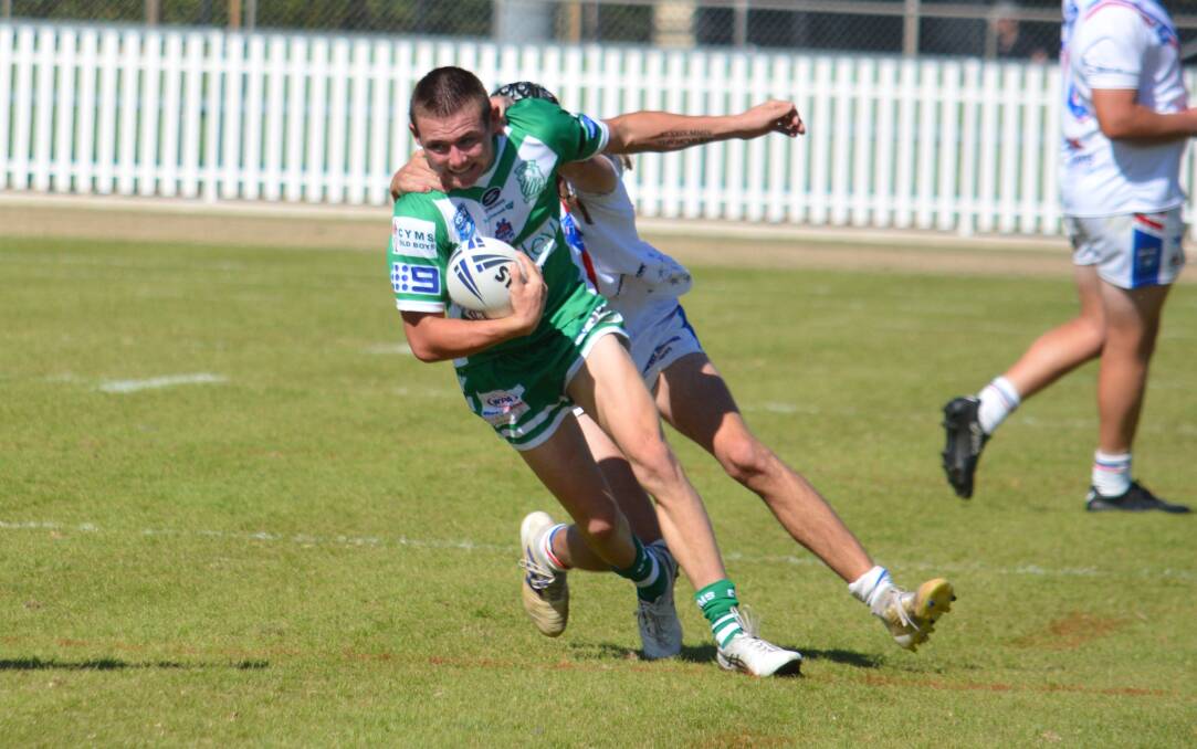 READY TO GO: Jordi Madden will make his first grade debut for CYMS at Narromine this weekend. Photo: NICK GUTHRIE