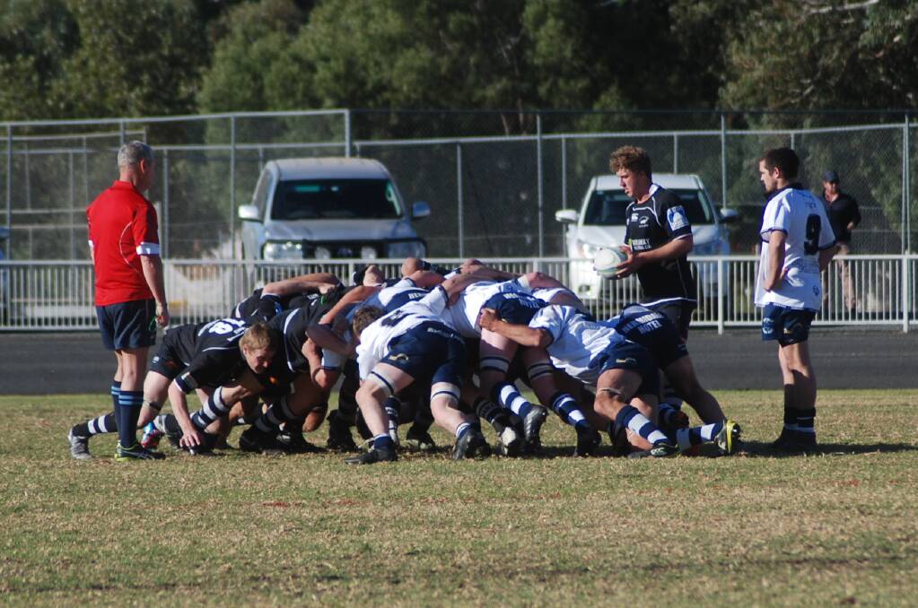 ALL ON HOLD: Clubs like Warren and the Bogan Bulls, pictured playing against each other last year, remain waiting to decide if the season will go ahead. Photo: ZAARKACHA MARLAN