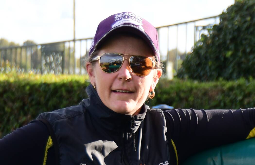GOT IT: Dubbo trainer Connie Greig (pictured) saw Naoko end her drought when ridden to victory by Rasit Yetimova in Saturday's Cobar Cup. Photo: BELINDA SOOLE