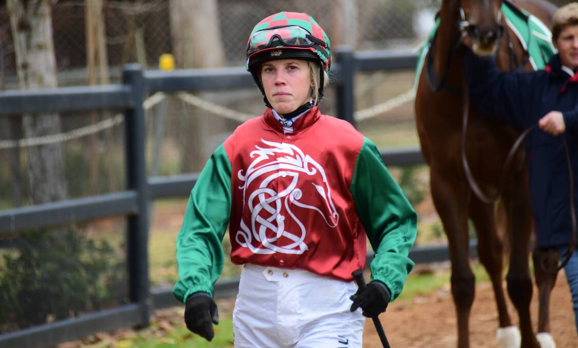 As the Clint Lundholm Racing team prepares for another busy few days, their thoughts remain with injured jockey Elissa Meredith. Picture: Amy McIntyre