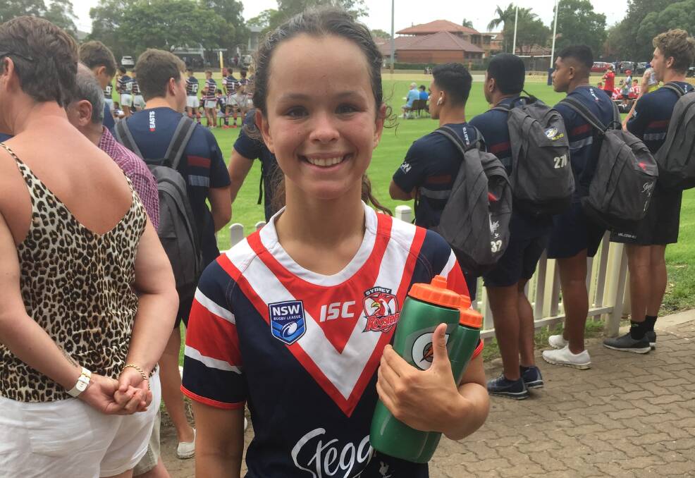 MAKING HER MARK: Taneka Todhunter is now a Roosters player and will debut in the Tarsha Gale Cup this weekend. Photo: CONTRIBUTED
