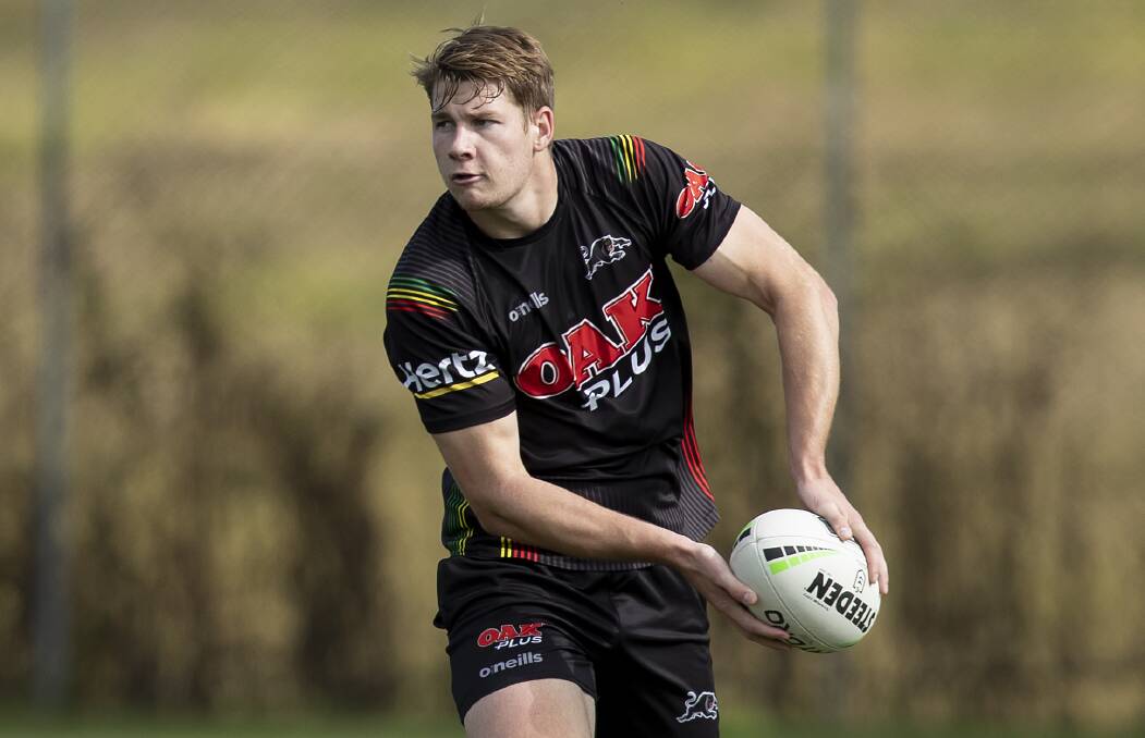 BACK AT IT: Matt Burton will be back in the NRL this weekend. Photo: PENRITH PANTHERS