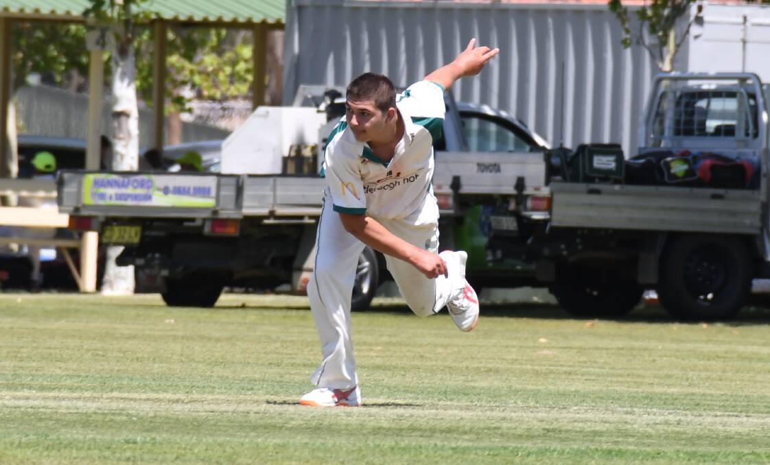 STARRING ROLE: James 'Busta' Nelson was one of many bowlers who produced stellar efforts in the RSL-Pinnington Cup on Saturday. Photo: AMY McINTYRE