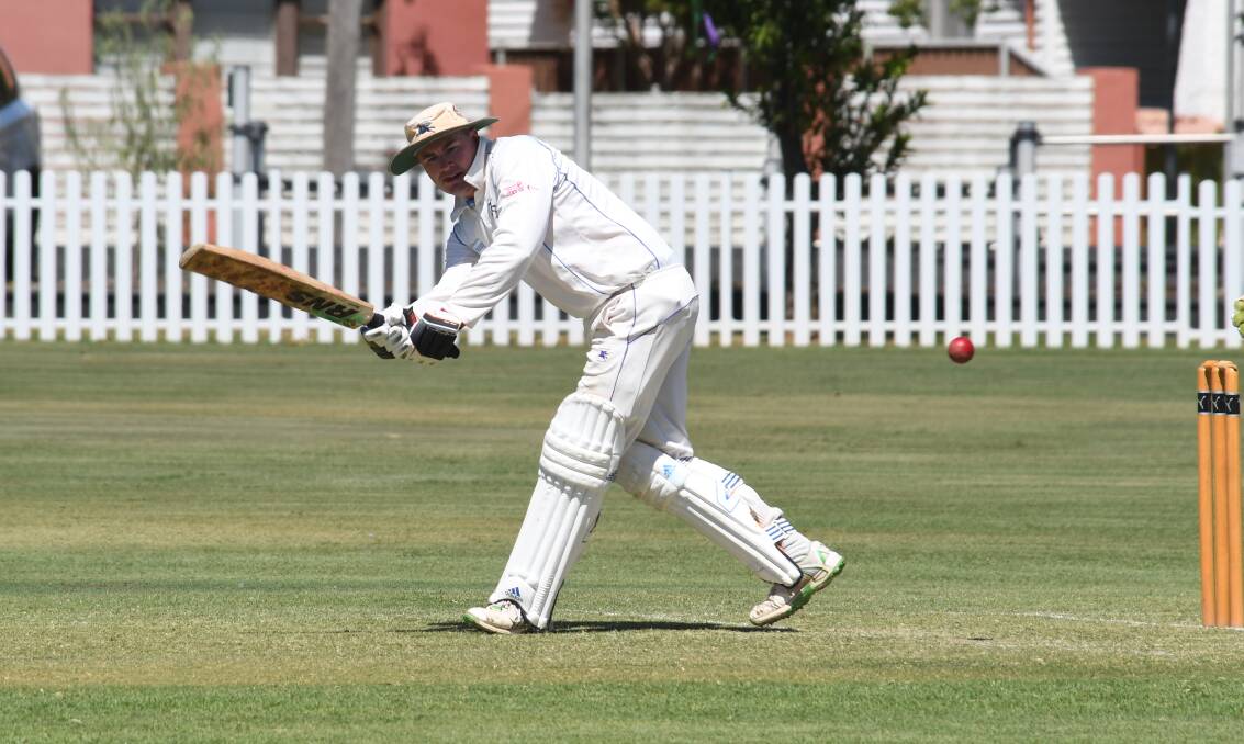 FORM: Ryan O'Connor is one of the Macquarie batsmen who has piled on the runs in recent weeks. Photo: BELINDA SOOLE