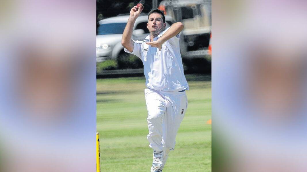 Matt Stephen has been one of Mitchell Cricket Council's best fast bowlers in recent history. File picture