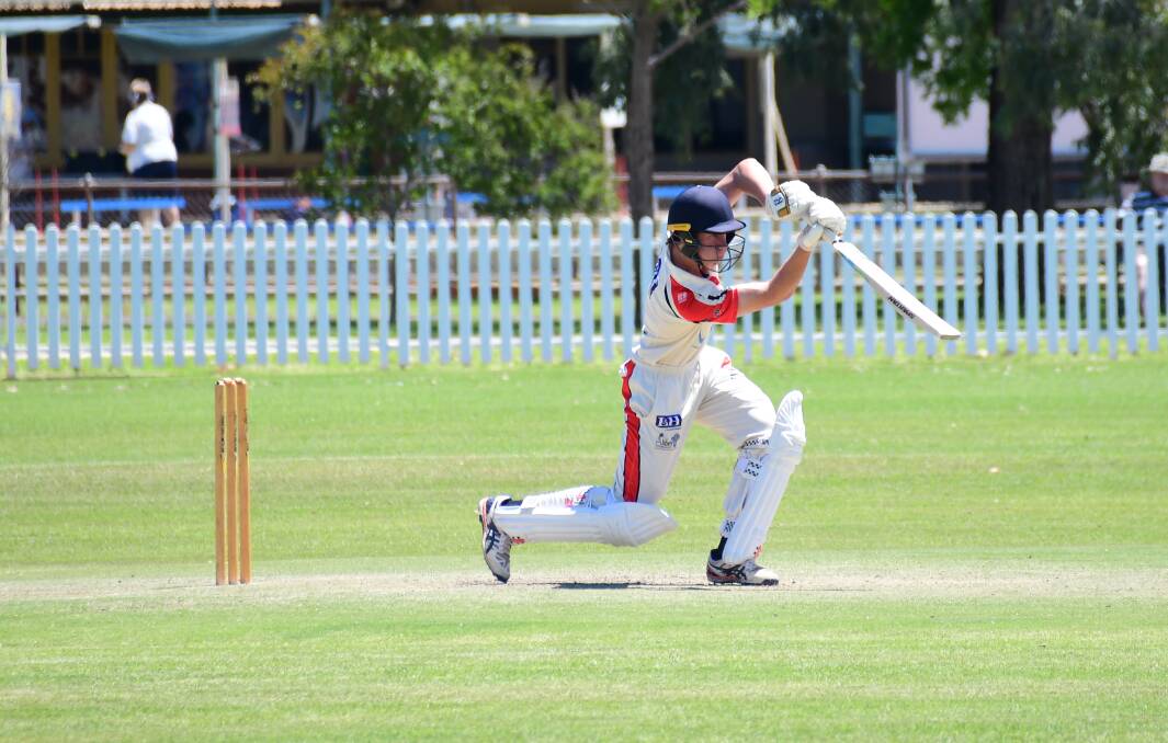 SETTING THE PLATFORM: Anthony Atlee scored a half century in Colts' win on Saturday. Photo: AMY McINTYRE