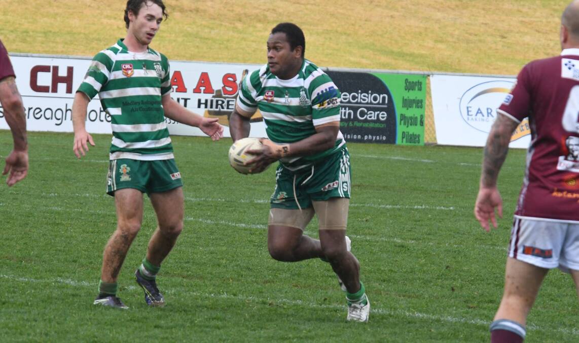GO TIME: After being part of CYMS' first grade side last year, Viliame Turuva has been a reserve grade regular this year. Photo: NICK GUTHRIE