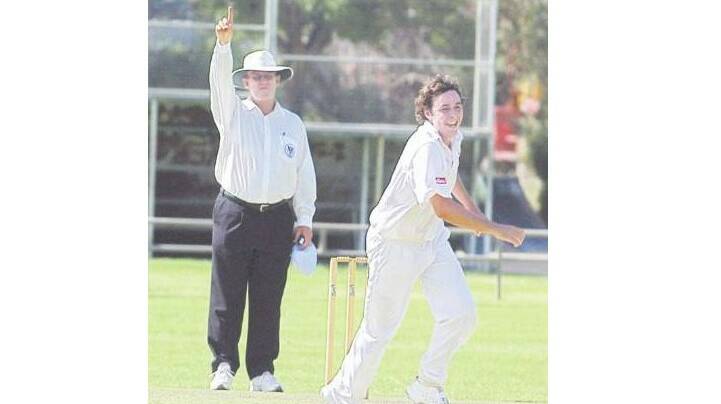 Geoff Mann umpiring an RSL Whitney Cup first grade match in 2012. File picture