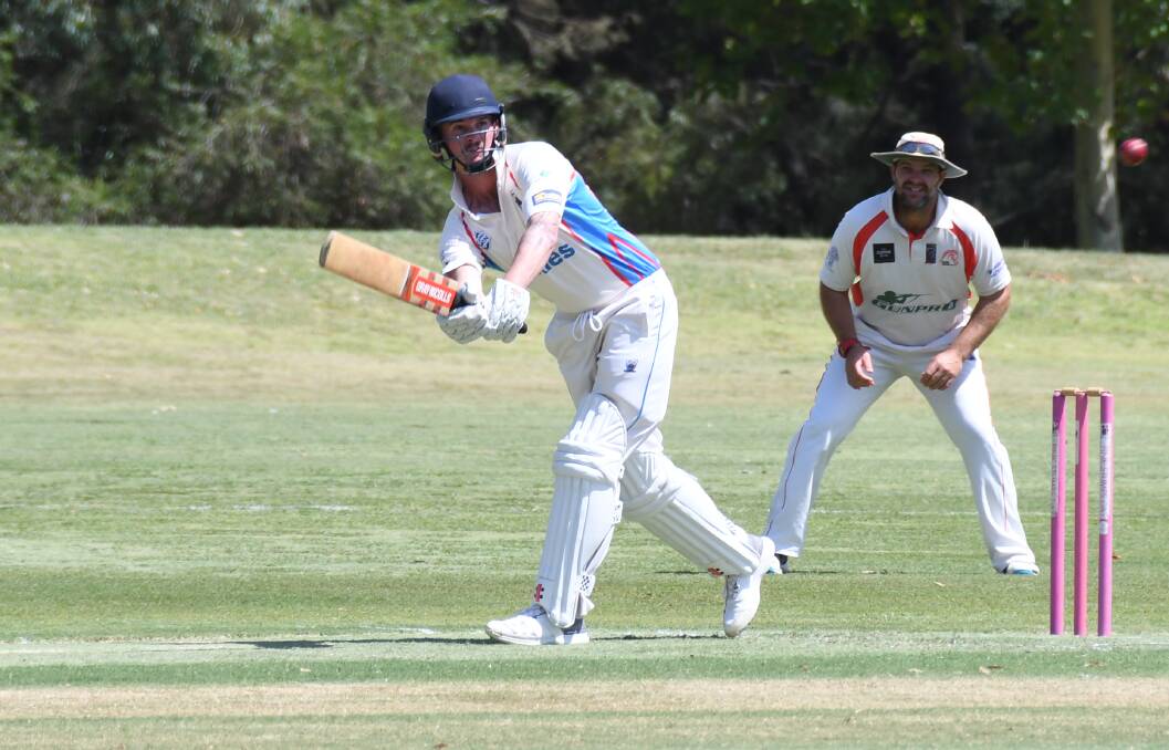 IN THE RUNNING: Leading Rugby all-rounder Jacob Hill will be looking to contribute at the top of the order for Dubbo when they make the trip to Nyngan on Sunday. Photo: AMY McINTYRE