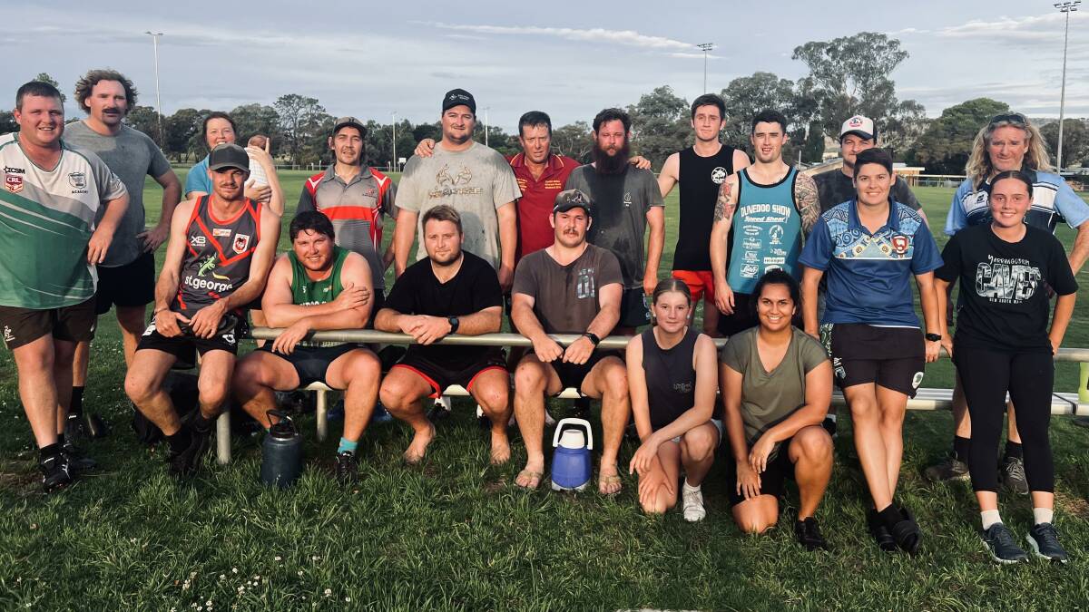 The Coolah Roos had already started some light training sessions before their return to the Castlereagh League was made official. Picture supplied