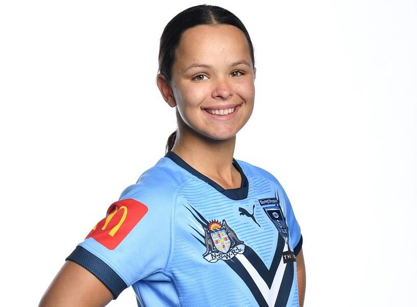 READY: Taneka Todhunter will make her NSW Origin debut on Friday night. Photo: NSW RUGBY LEAGUE