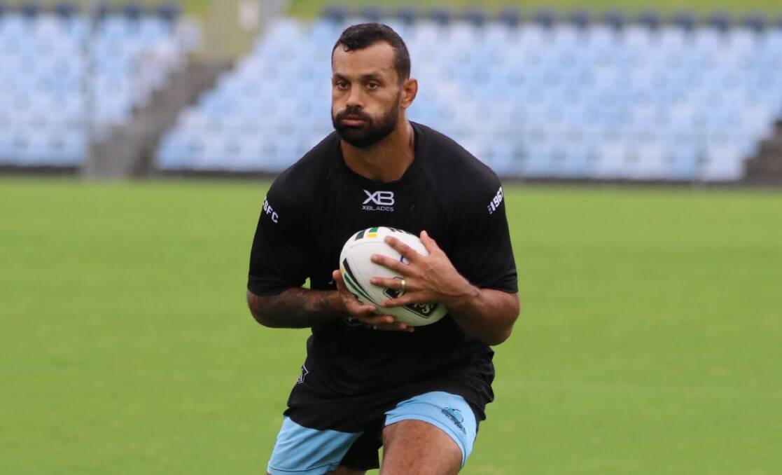 JOINING UP: Jayson Bukuya will be part of the Dubbo CYMS squad when the President's Cup kicks off. Photo: CRONULLA SHARKS