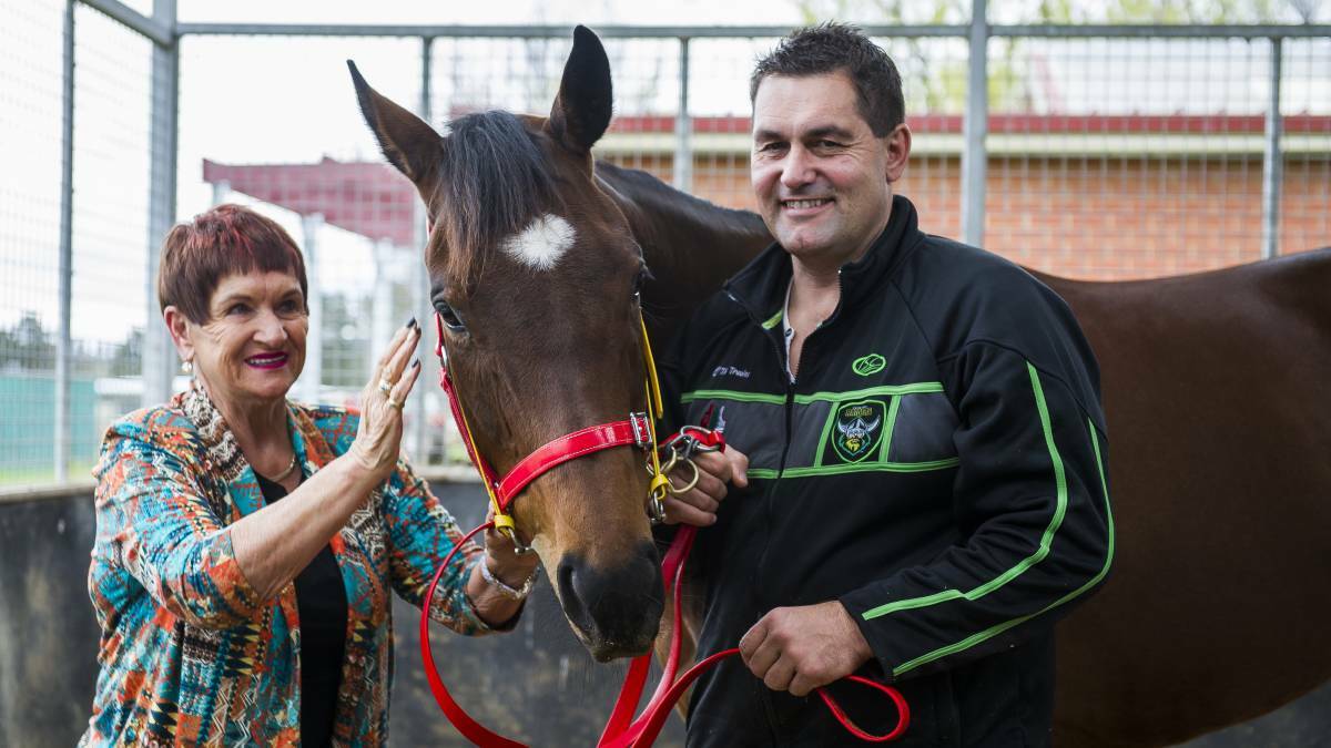 CUP READY: Barbara Joseph and her sons Paul (pictured) and Matt Jones will be heading to Mudgee on Friday for cup day. Photo: ELESA KURTZ