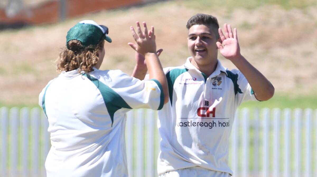 STANDING TALL: James 'Busta' Nelson made a brilliant return to CYMS' first grade side on Saturday and finished with a six-wicket haul.