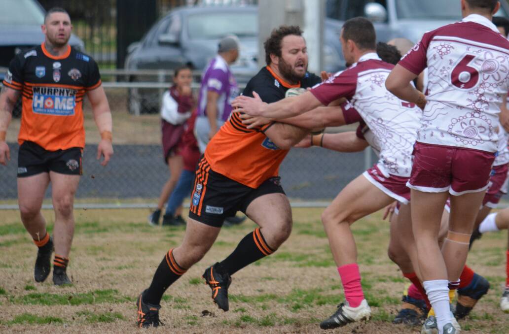 ON THE ATTACK: Jacob Neill said there's been a real buzz around Nyngan in the past week. Photo: NICK GUTHRIE