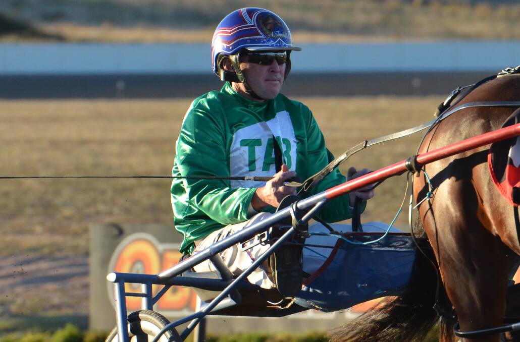 CHANCE: Nathan Turnbull will be out to continue Redbank Tommy's strong run of results at Dubbo on Sunday.