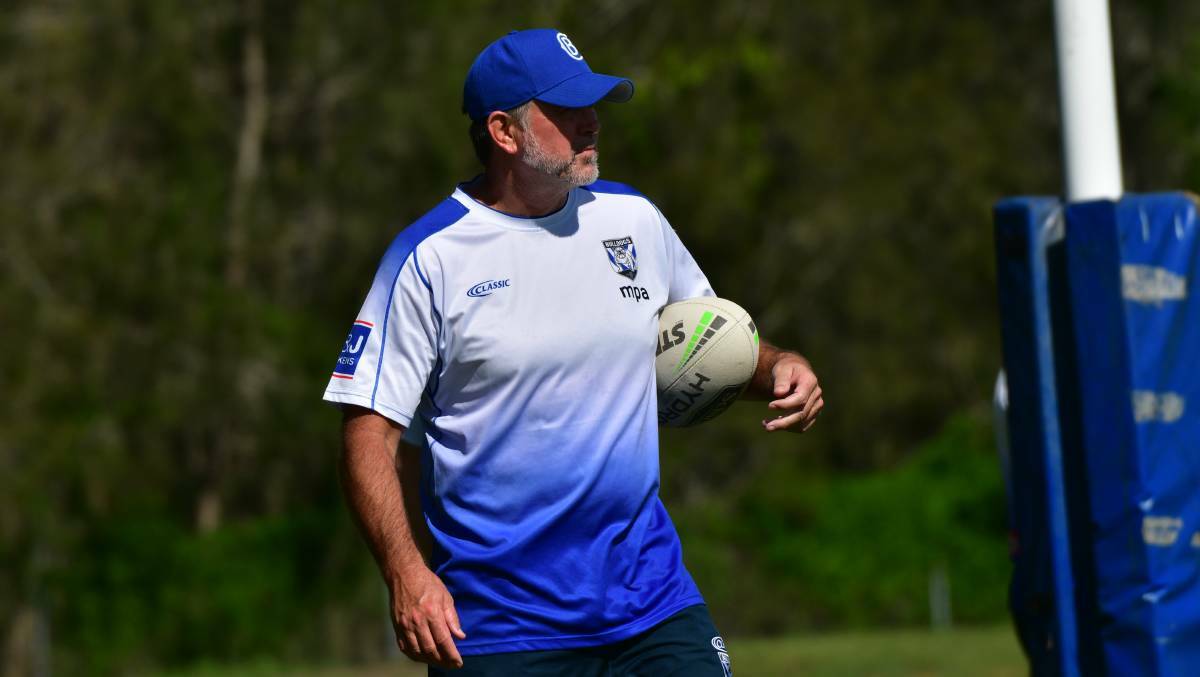 WAITING: Dean Pay's Bulldogs will play on Monday following a health scare.