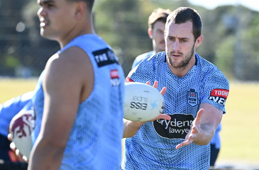 READY TO GO: Isaah Yeo will again start at lock for NSW on Sunday night. Photo: NSW RUGBY LEAGUE