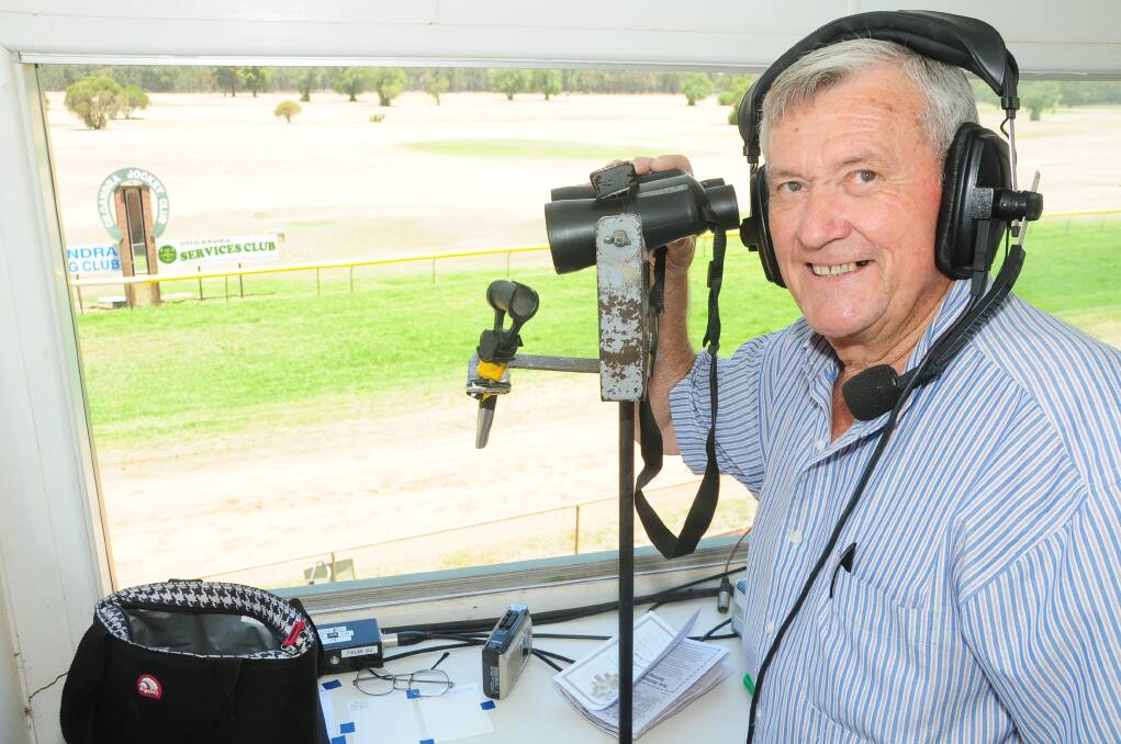 ONE OF THE GREATS: The respected Bob Foran pictured in his much loved surroundings of Gilgandra Jockey Club on Cup Day in 2014. Photo: FILE