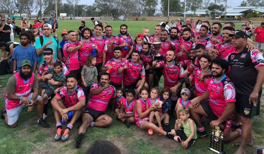 Montkeila Bend won the Walgett Knockout in 2019 and the carnival will go ahead for the first time since then in September after two COVID-ruined years. Picture: Walgett Aboriginal Connection