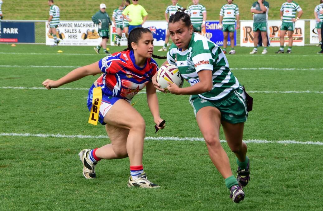 STARRING ROLE: Rikka Lamb-Lane was a standout for Dubbo CYMS during the 2016 Group 11 League Tag season. Photo: BELINDA SOOLE
