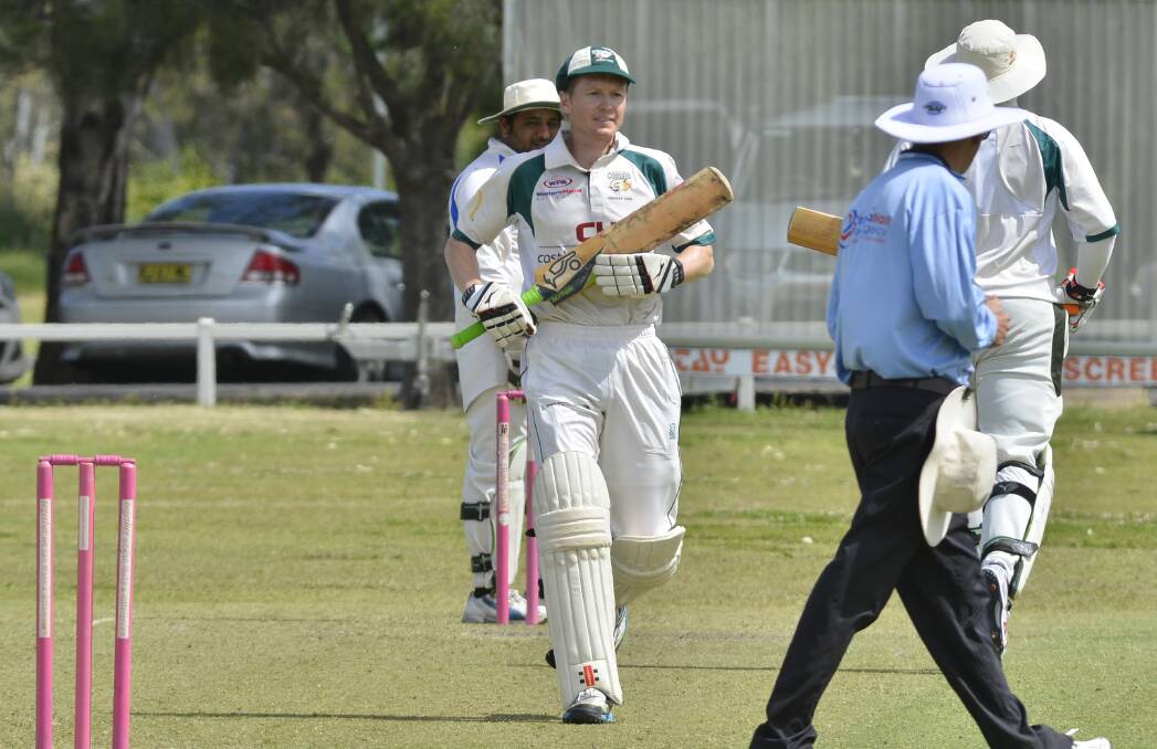LEADER: CYMS' Matt Ellis will again captain Dubbo's Brewery Shield side against Wellington at No. 1 Oval on Sunday. Photo: BELINDA SOOLE
