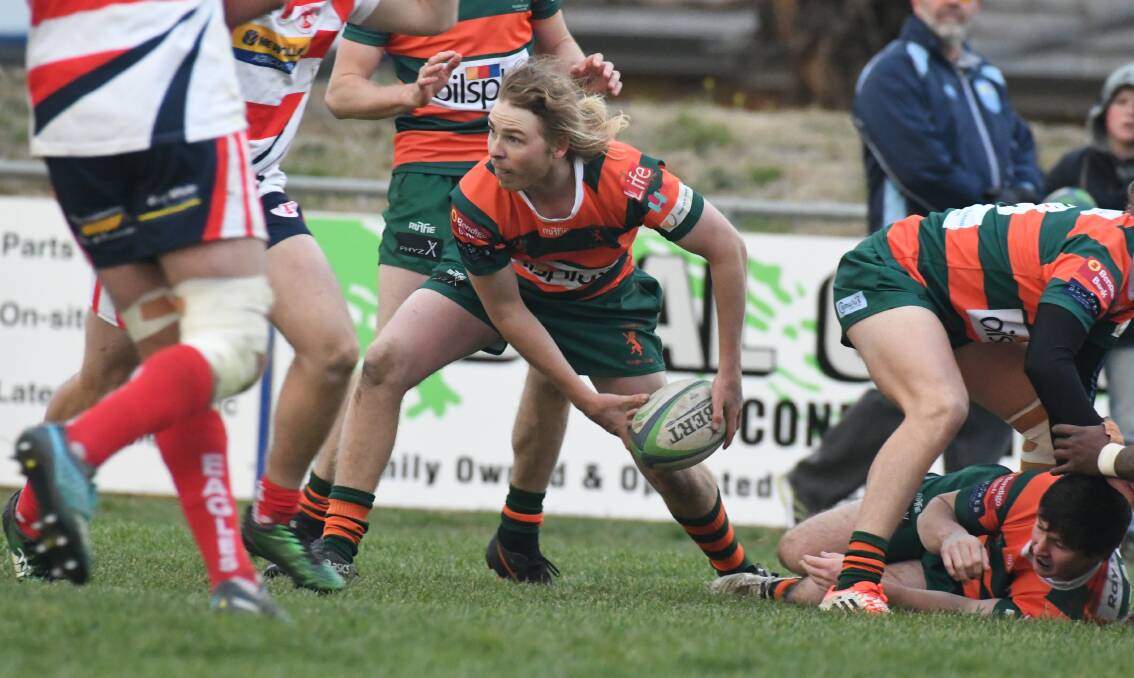 CHANCE: The one win Tom Nell and Orange City have scored this year came against the Dubbo Kangaroos. Photo: JUDE KEOGH